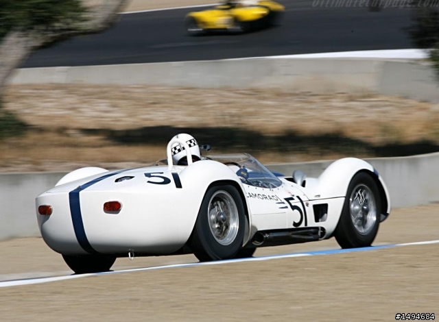模型車收藏分享[001-CMC, 1/18, Maserati Tipo 61 Birdcage, 1961]