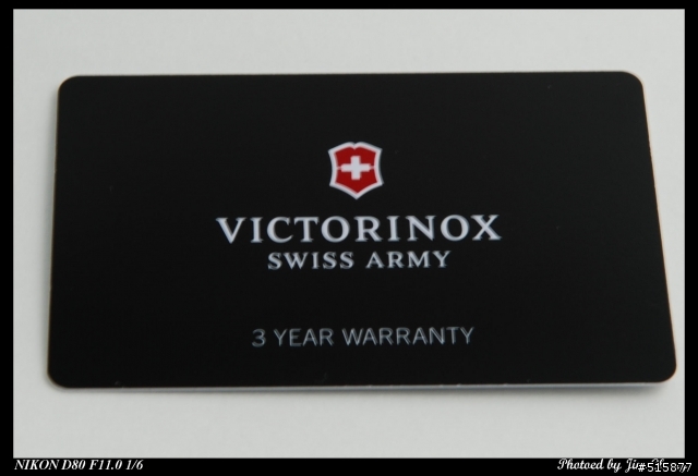 (開箱文)VICTORINOX瑞士維氏極限運動錶