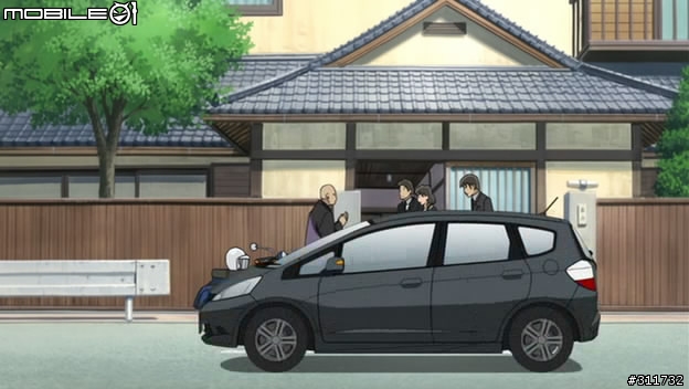 名偵探柯南中的 Honda Fit 登場