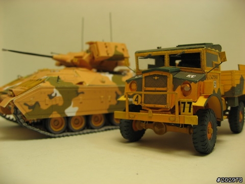 [3D紙模] 1:50 Chevrolet CWT-15 軍用卡車