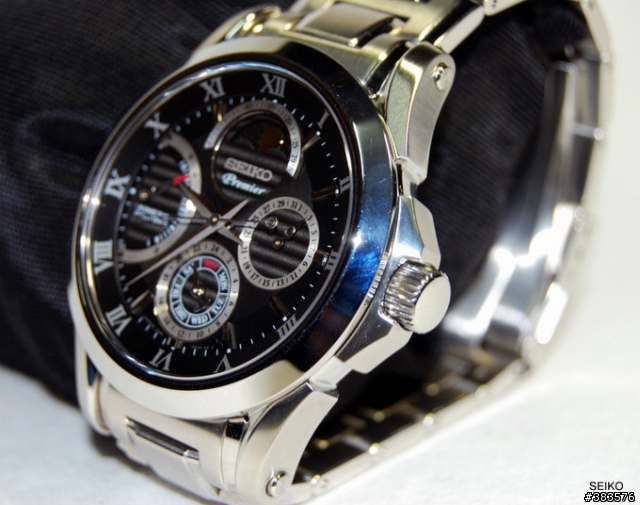 第一次分享 SEIKO PREMIER 人工動能月相錶