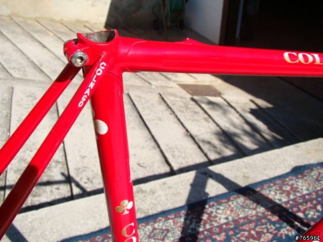 COLNAGO車架塗裝與年份？