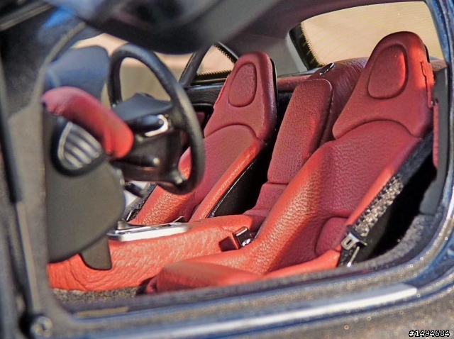 模型車收藏分享[021-CMC-M045B, 1/18, Mercedes-Benz SLR McLaren coupe, anthracyte, 2003]