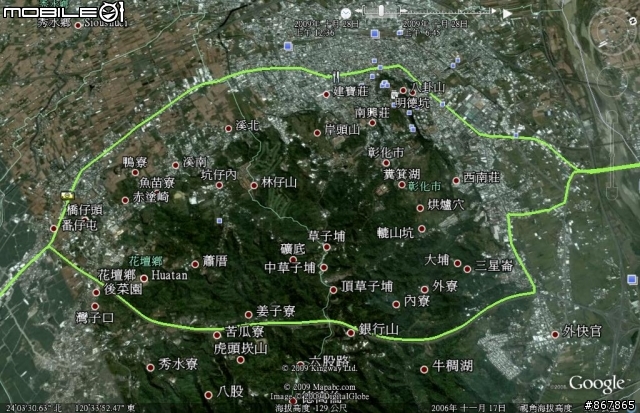 [遊記]一個人的冷霸K，嫩腳小緯篇_11/2更新軌跡圖