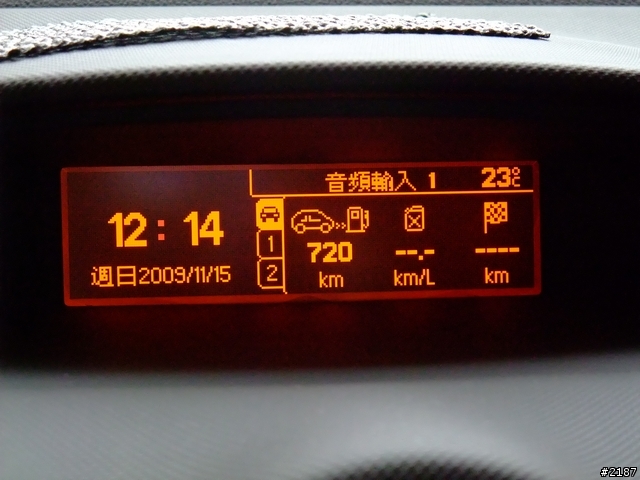 正09 年 與 09/10年 308SW 差異處，追加多功能顯示器設定畫面[圖多]