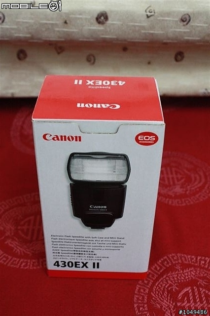 Canon 430 ex2~新手開箱~還請大家指點指點小弟
