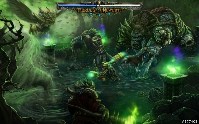 "Heroes Of Newerth" 玩過DOTA的一定要來試試看