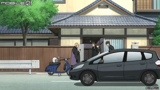 名偵探柯南中的 Honda Fit 登場