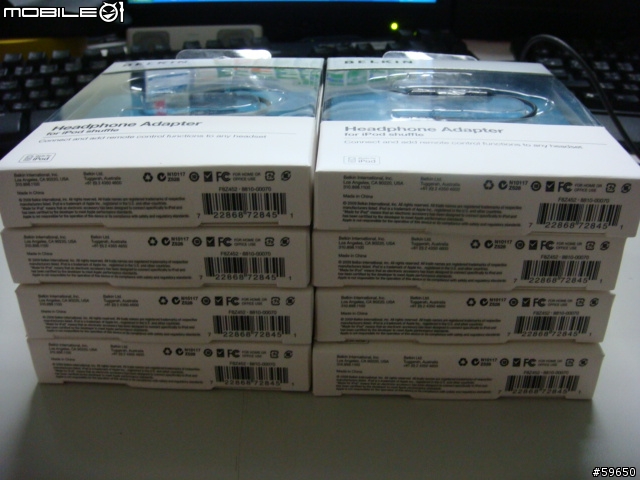 Ipod shuffle Belkin Headphone Adapter 耳機轉接線