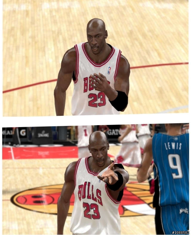 NBA2K10 麥可 喬丹 Michael Jordan 籃球之神再現