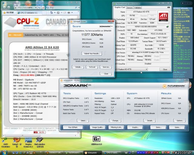 [最便宜的四核心CPU]入手AMD 低溫45奈米Athlon II X4 620不用花大錢（圖多）