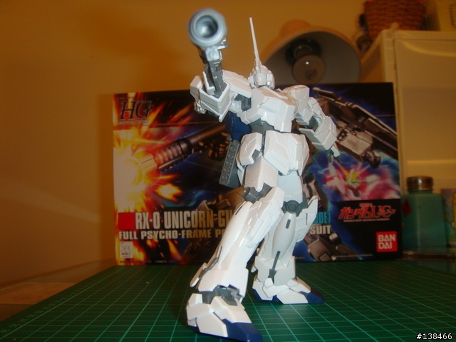 1/144獨角獸剛彈素組分享