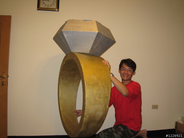So huge diamond!!! 我的求婚計!!!
