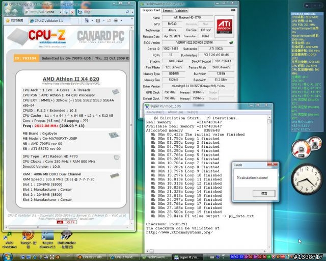 [最便宜的四核心CPU]入手AMD 低溫45奈米Athlon II X4 620不用花大錢（圖多）