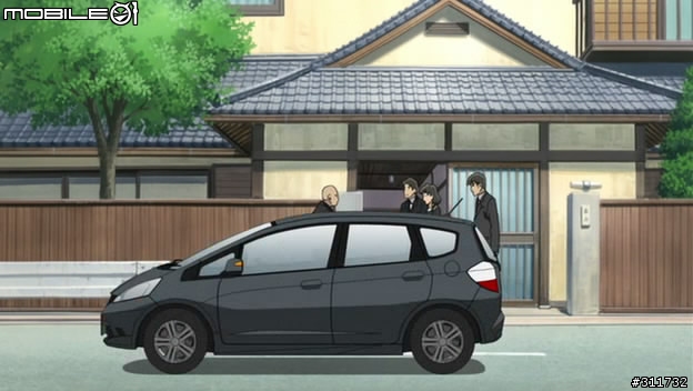 名偵探柯南中的 Honda Fit 登場