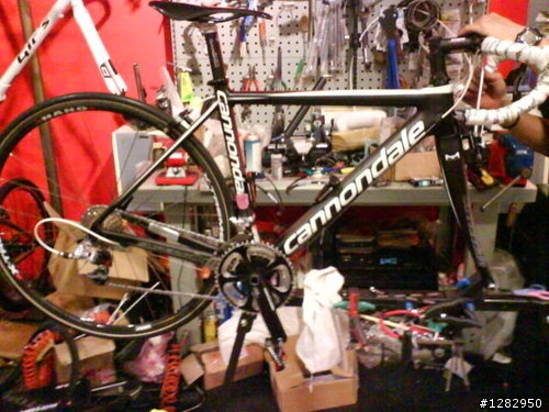 CANNONDALE 2010  SuperSix Ultimate 開箱喽!(秤重照已補)