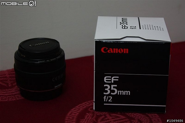 Canon 35mm F2 (開箱文)~新手試貼之2(430 II 是之1)
