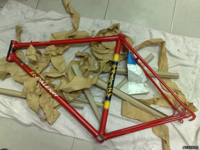 塵封20幾年英國製老鋼管來禮T.I-RALEIGH