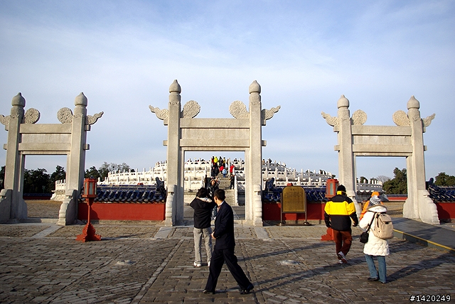 台灣客在北京之天壇公園行