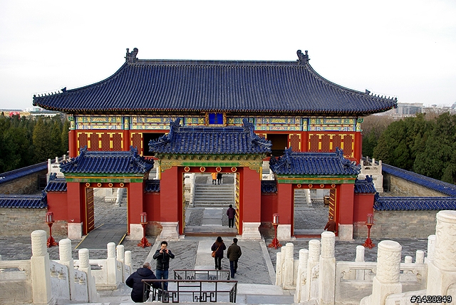 台灣客在北京之天壇公園行