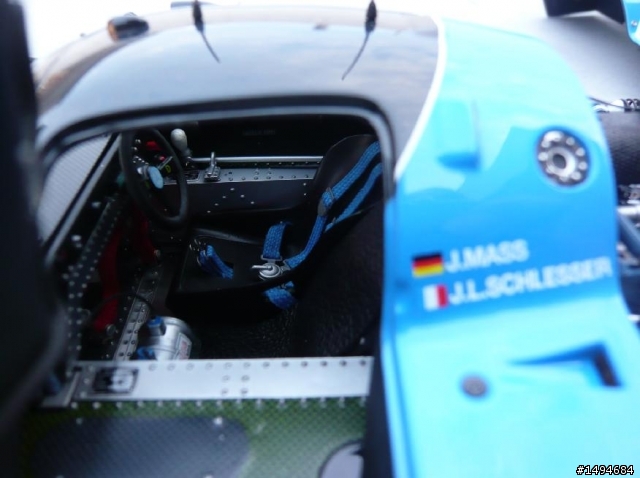 模型車收藏分享[018-Exoto-RLG19190, 1/18, Sauber-Mercedes C9 #61, 1988]