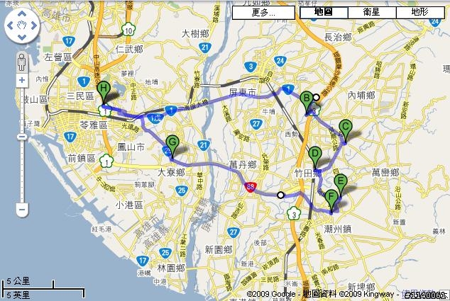 [路線]高雄→麟洛單車國道→竹田驛站→鹿寮公共洗衣場→泗水綠隧→大寮花海~休閒騎