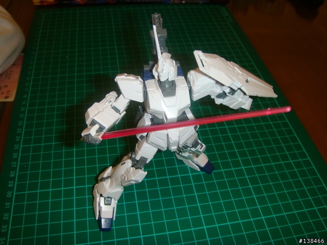 1/144獨角獸剛彈素組分享