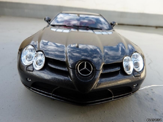模型車收藏分享[021-CMC-M045B, 1/18, Mercedes-Benz SLR McLaren coupe, anthracyte, 2003]