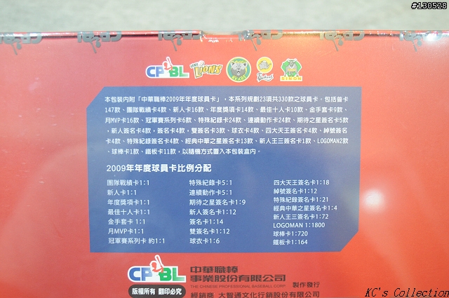 我一定是失心瘋了才會買這個~金玉其外的中職2009年度球員卡