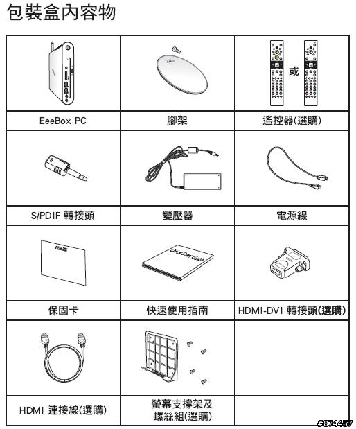 [開箱]02/22更新 - ASUS EeeBOX - EB1501 "巴使"之王‧簡易開箱(黑)。