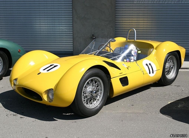 模型車收藏分享[001-CMC, 1/18, Maserati Tipo 61 Birdcage, 1961]
