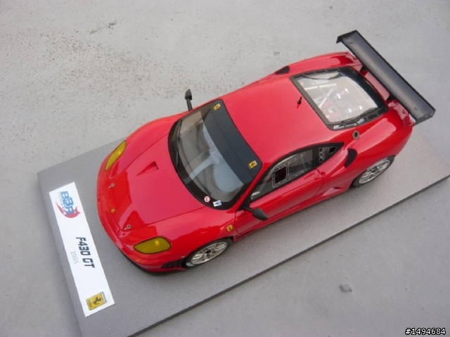 模型車收藏分享[008-BBR-P1804, 1/18, Ferrari F430 GT 2005]