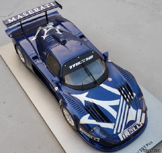 模型車收藏分享[005-BBR-P1802, 1/18, Maserati MC12 Geneve Motor Show 2004]