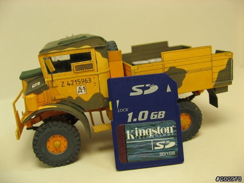 [3D紙模] 1:50 Chevrolet CWT-15 軍用卡車
