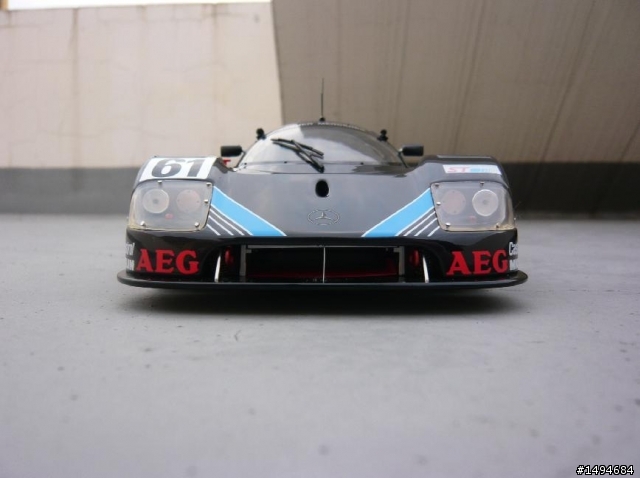 模型車收藏分享[018-Exoto-RLG19190, 1/18, Sauber-Mercedes C9 #61, 1988]