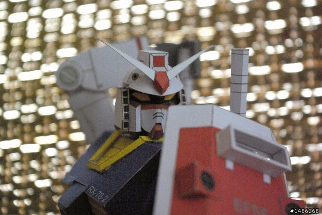 紙模分享1/100 RX78-2 GUNDAM