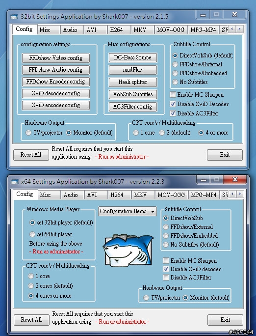 [分享]讓Windows7 MCE完整支援播放KMV、RMVB