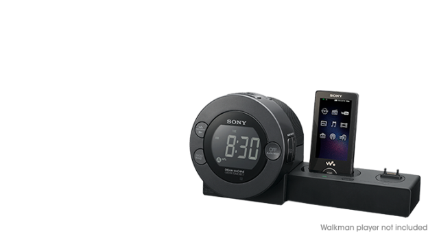 sony walkman & sony ericsson 鬧鐘收音機!?