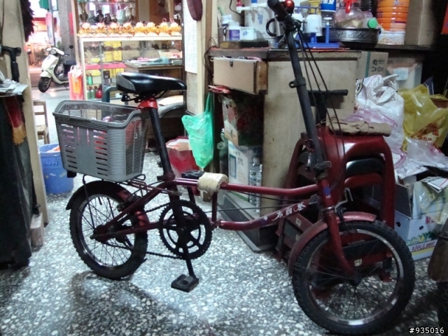 老台版布朗登小摺---阿母的菜籃車