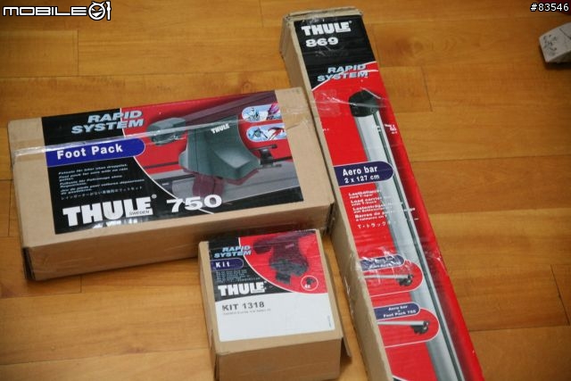[分享文] THULE 車頂式行李架+單車架