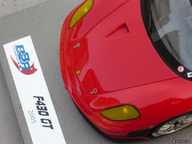 模型車收藏分享[008-BBR-P1804, 1/18, Ferrari F430 GT 2005]