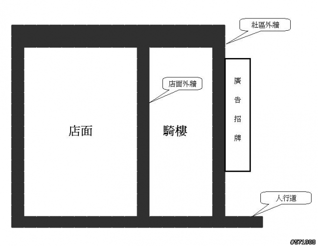 社區外牆懸掛廣告招牌問題請益