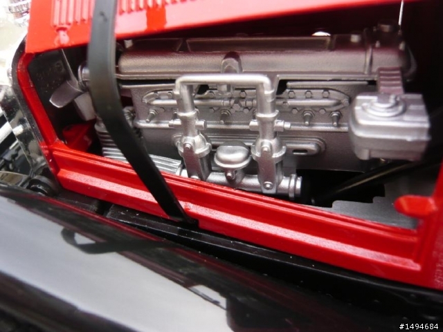 模型車收藏分享[004-CMC-M055, 1/18, Mercedes-Benz SSKL, Mille Miglia, 1931（白象）]