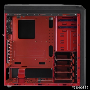 聯酷Lancool出新機殼了！！K62R1（內部紅化透側）、K62W（透側）