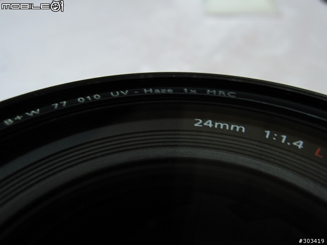 [不專業開箱] Canon EOS 7D, 24mm f/1.4L II, B+W 77mm MRC UV