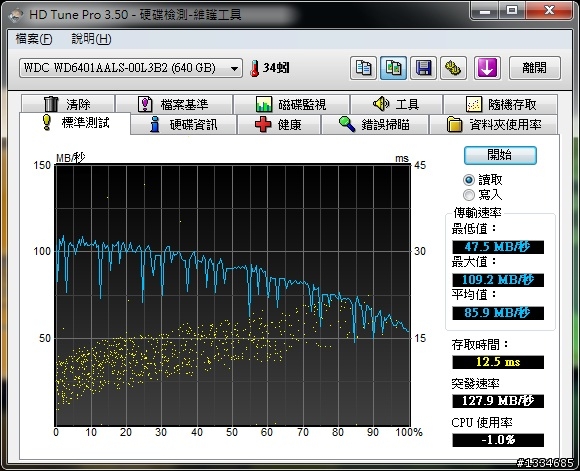 [問題][補圖]硬碟速度測試的方法??