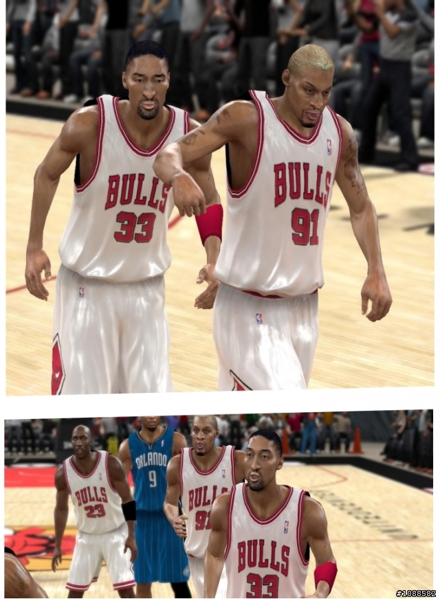 NBA2K10 麥可 喬丹 Michael Jordan 籃球之神再現