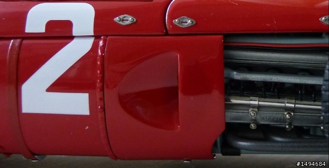 模型車收藏分享[019-CMC, 1/18, Ferrari 156 F1, 1961, 鯊魚鼻]