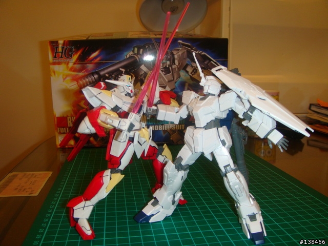 1/144獨角獸剛彈素組分享