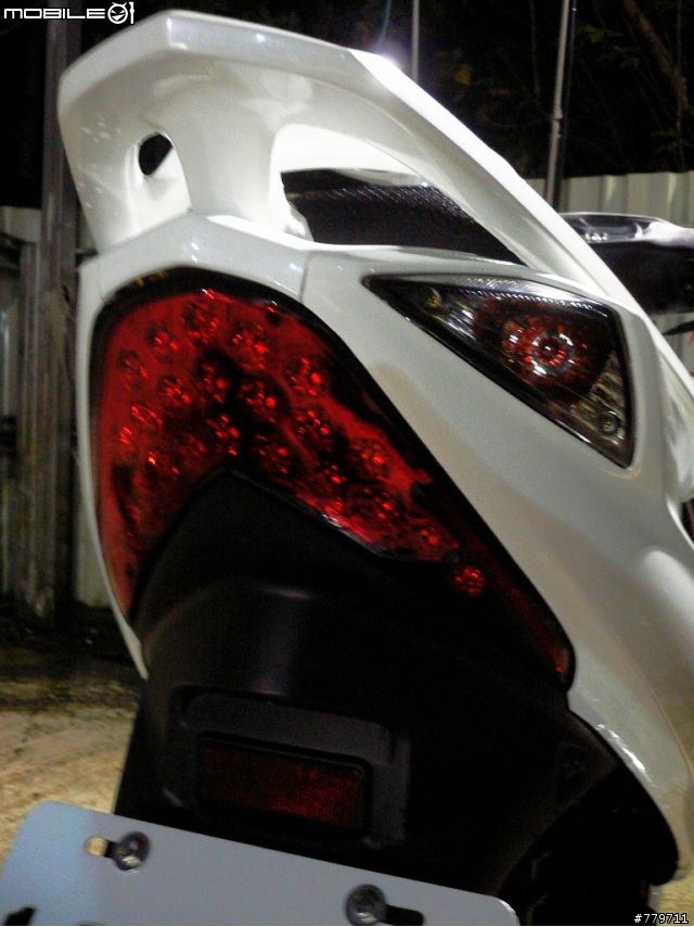 洗車文-亮白如新GSR125白